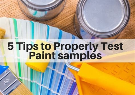 can you test paint on paper|best way to test paint samples.